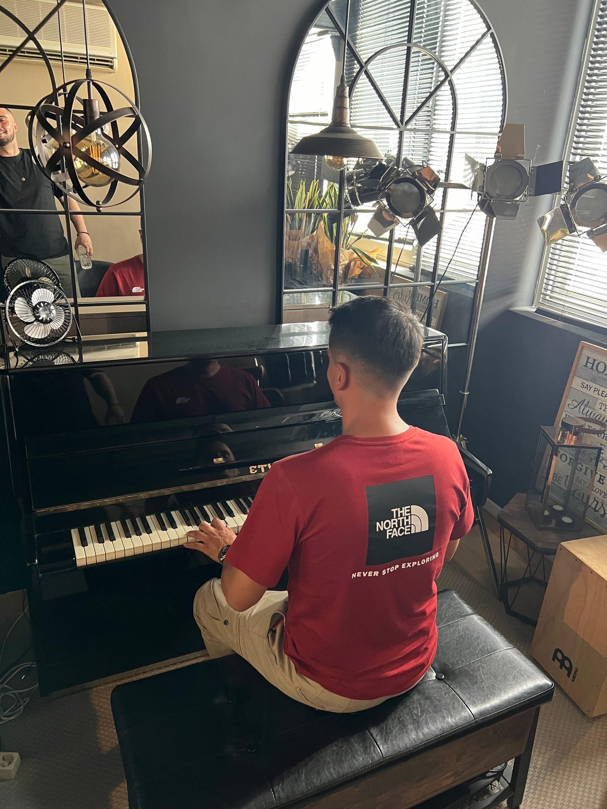 Piano en estudio