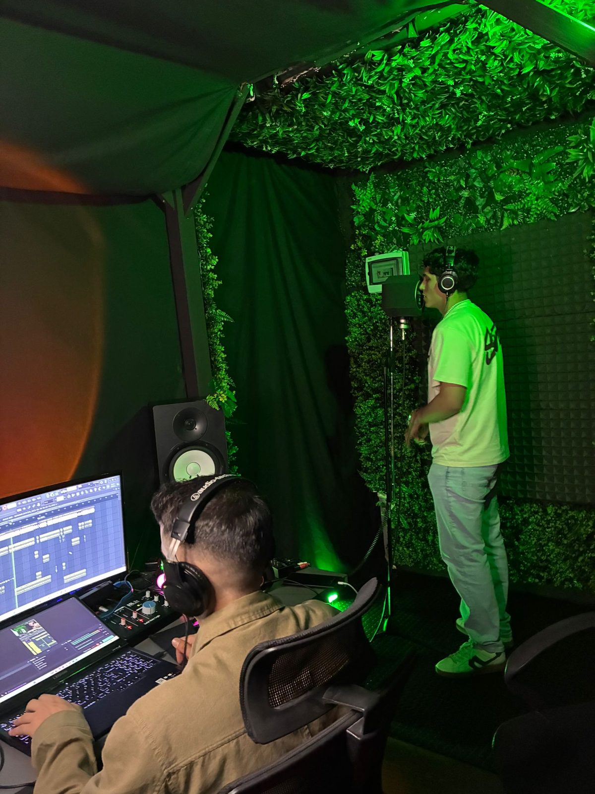 Grabación vocal